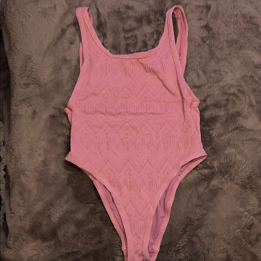 Piha Swimwear Scoop Gelato Pink One Piece Size 8 US M